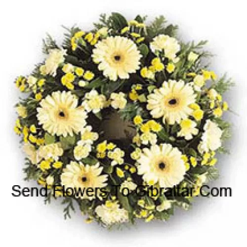 Mixed Flower Wreath