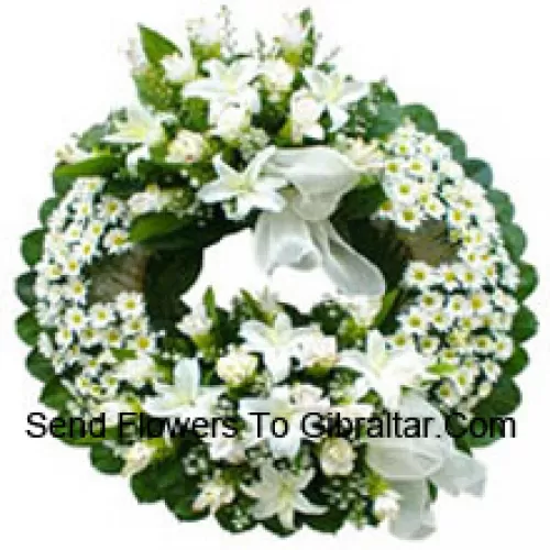 Mixed Flower Wreath