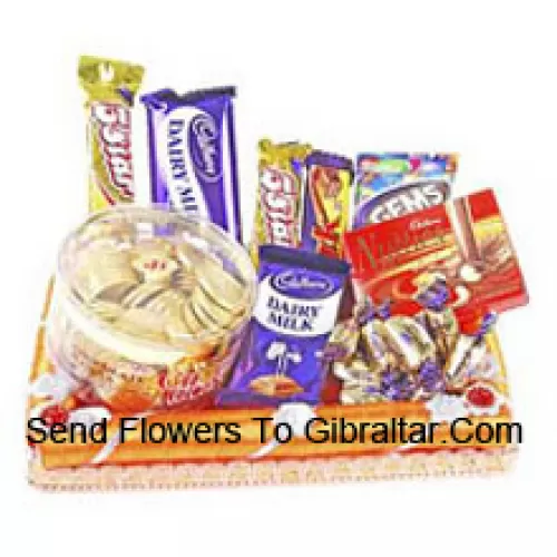 Gift Wrapped Assorted Chocolates (This Product Needs To Be Accompanied With The Flowers)