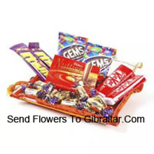 Gift Wrapped Assorted Chocolates (This Product Needs To Be Accompanied With The Flowers)