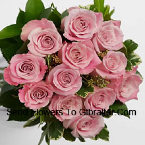 Mazzo Di 11 Rose Rosa